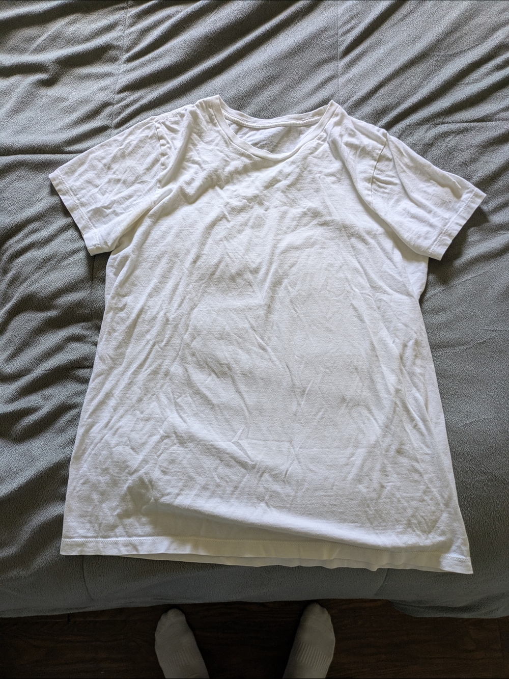 Calvin Klein Men's White Short Sleeve Crewneck Tee